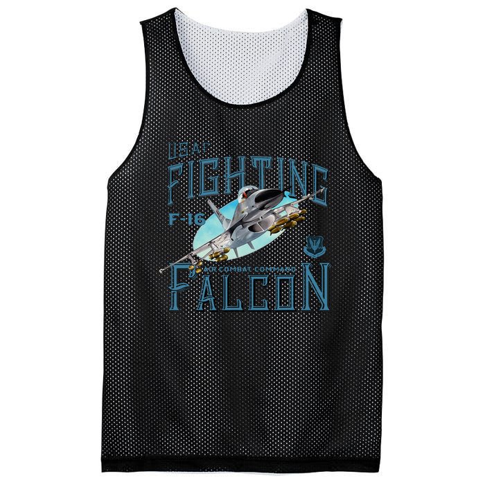 Fighting Falcon F16 Mesh Reversible Basketball Jersey Tank