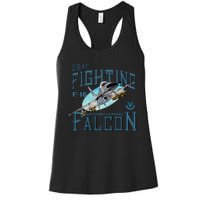 Fighting Falcon F16 Women's Racerback Tank