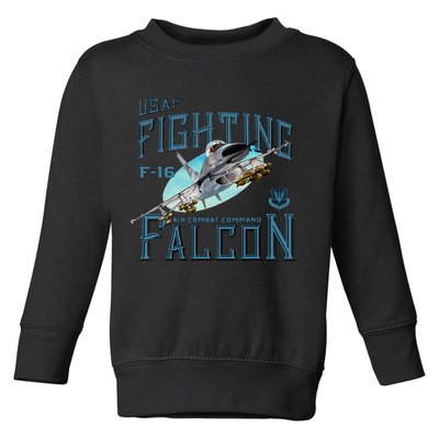 Fighting Falcon F16 Toddler Sweatshirt