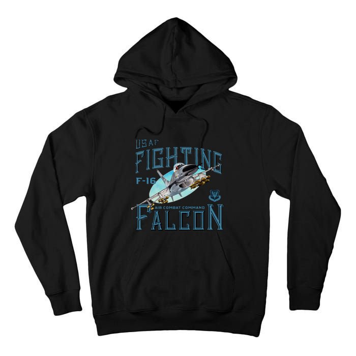 Fighting Falcon F16 Tall Hoodie