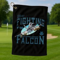 Fighting Falcon F16 Golf Towel