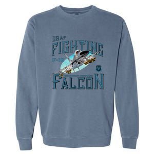 Fighting Falcon F16 Garment-Dyed Sweatshirt