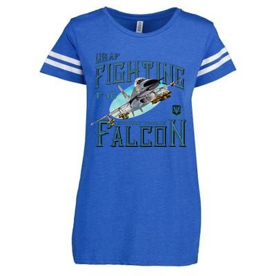 Fighting Falcon F16 Enza Ladies Jersey Football T-Shirt