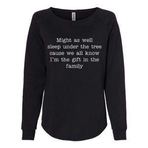 Funny Family Favorite Child Christmas Gift Meme Womens California Wash Sweatshirt