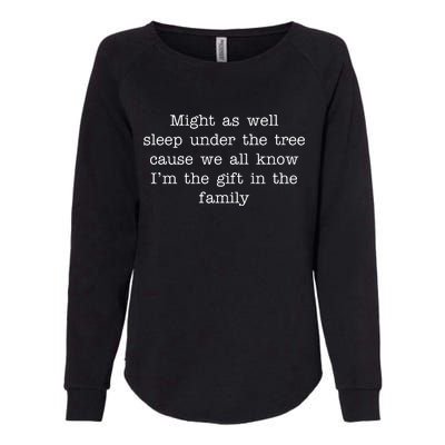 Funny Family Favorite Child Christmas Gift Meme Womens California Wash Sweatshirt