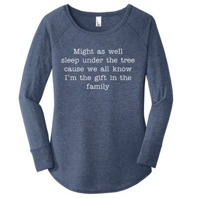 Funny Family Favorite Child Christmas Gift Meme Women's Perfect Tri Tunic Long Sleeve Shirt