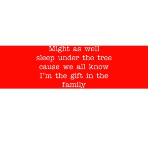 Funny Family Favorite Child Christmas Gift Meme Bumper Sticker