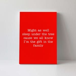 Funny Family Favorite Child Christmas Gift Meme Canvas