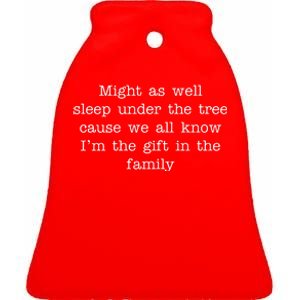 Funny Family Favorite Child Christmas Gift Meme Ceramic Bell Ornament