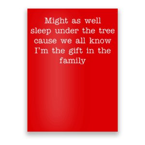 Funny Family Favorite Child Christmas Gift Meme Poster