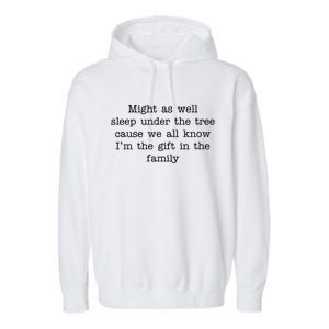 Funny Family Favorite Child Christmas Gift Meme Garment-Dyed Fleece Hoodie