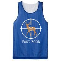 Fast Food Funny Deer Hunting Meaningful Gift Mesh Reversible Basketball Jersey Tank