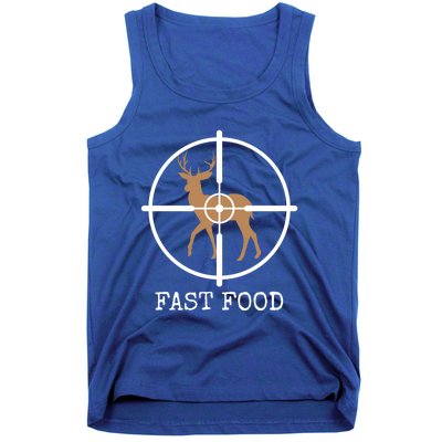 Fast Food Funny Deer Hunting Meaningful Gift Tank Top