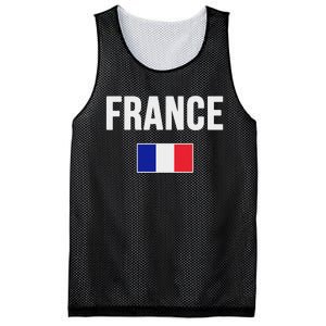 France French Flag Mesh Reversible Basketball Jersey Tank