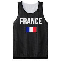 France French Flag Mesh Reversible Basketball Jersey Tank