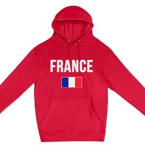 France French Flag Premium Pullover Hoodie