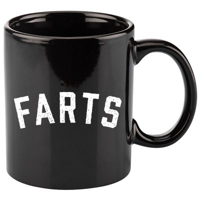 Farts Funny 11oz C Handle Ceramic Mug