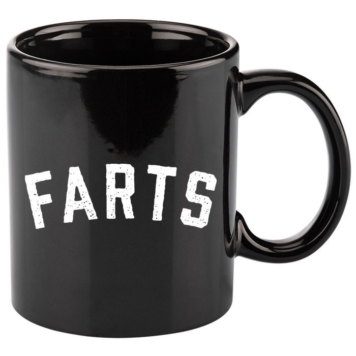 Farts Funny 11oz C Handle Ceramic Mug