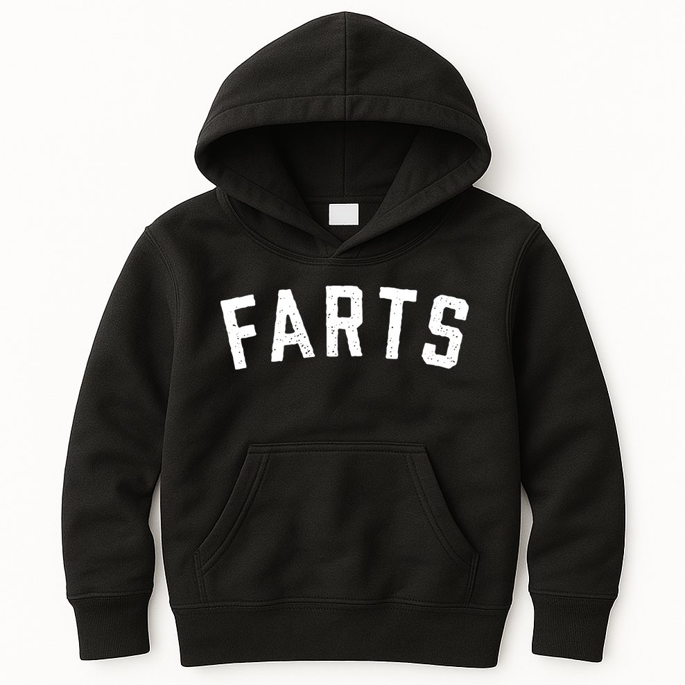 Farts Funny Kids Hoodie