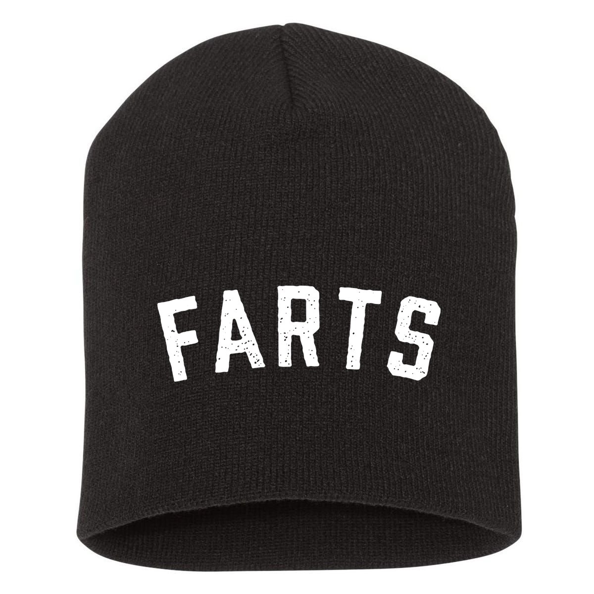 Farts Funny Short Acrylic Beanie