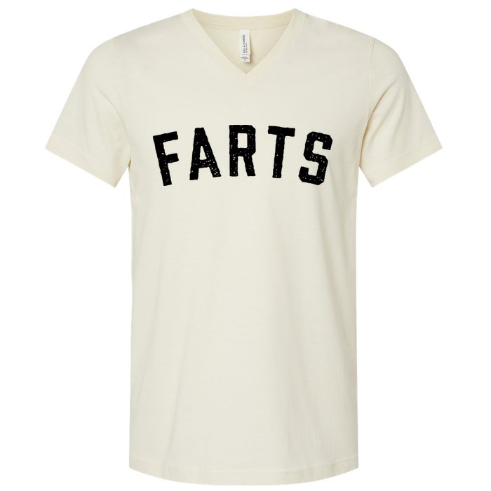 Farts Funny V-Neck T-Shirt