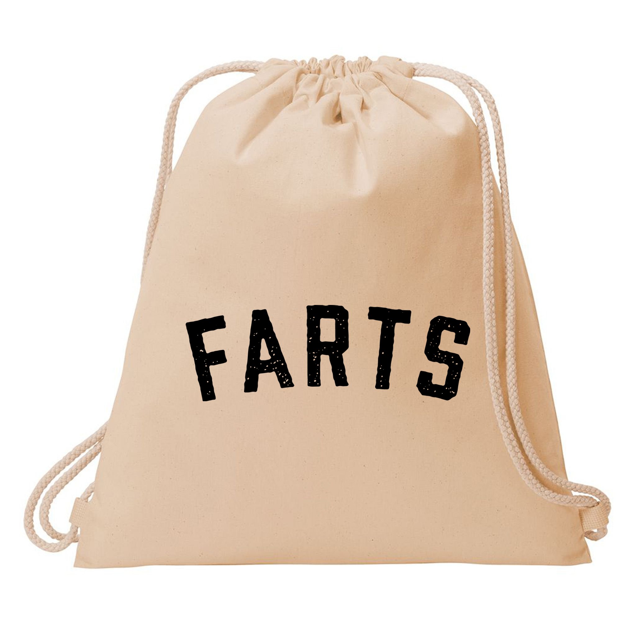 Farts Funny Drawstring Bag