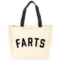 Farts Funny Zip Tote Bag