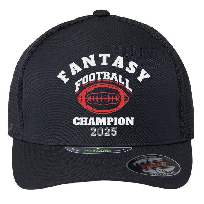 Funny Fantasy Football 2025 Champion Fantasy Football Flexfit Unipanel Trucker Cap