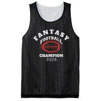 Funny Fantasy Football 2025 Champion Fantasy Football Mesh Reversible Basketball Jersey Tank