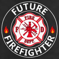 Future Firefighter Fire Fighter Badge Child 15oz Campfire Ceramic Mug