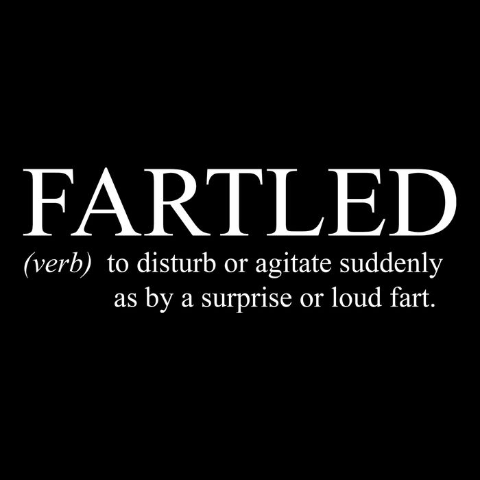 Fartled Funny Fart Definition 16 in Basic Backpack