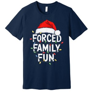 Forced Family Fun Christmas Pajamas Premium T-Shirt