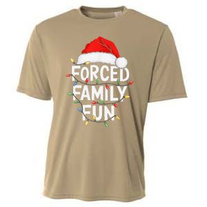 Forced Family Fun Christmas Pajamas Cooling Performance Crew T-Shirt