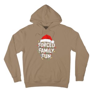 Forced Family Fun Christmas Pajamas Hoodie