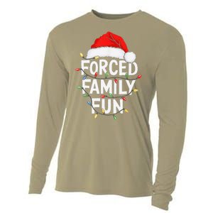 Forced Family Fun Christmas Pajamas Cooling Performance Long Sleeve Crew