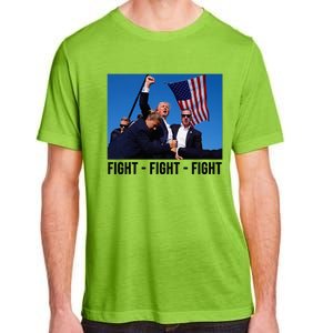 Fight Fight Fight Donald Trump Rally You Missed Proud American Usa Election Adult ChromaSoft Performance T-Shirt