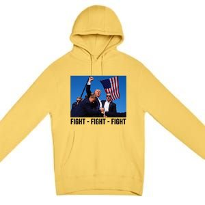 Fight Fight Fight Donald Trump Rally You Missed Proud American Usa Election Premium Pullover Hoodie