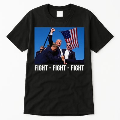 Fight Fight Fight Donald Trump Rally You Missed Proud American Usa Election Tall T-Shirt