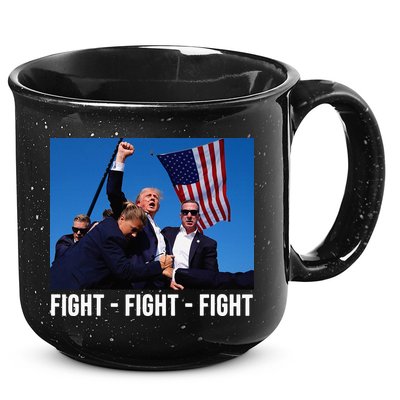 Fight Fight Fight Donald Trump Rally You Missed Proud American Usa Election 15oz Campfire Ceramic Mug