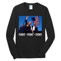 Fight Fight Fight Donald Trump Rally You Missed Proud American Usa Election Tall Long Sleeve T-Shirt