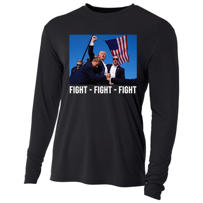 Fight Fight Fight Donald Trump Rally You Missed Proud American Usa Election Cooling Performance Long Sleeve Crew