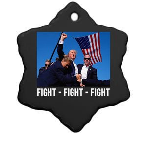 Fight Fight Fight Donald Trump Rally You Missed Proud American Usa Election Ceramic Star Ornament