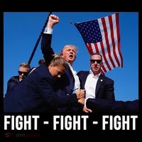 Fight Fight Fight Donald Trump Rally You Missed Proud American Usa Election Baby Bodysuit