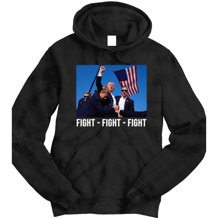 Fight Fight Fight Donald Trump Rally You Missed Proud American Usa Election Tie Dye Hoodie