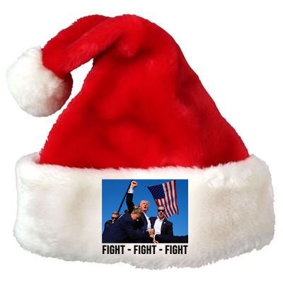 Fight Fight Fight Donald Trump Rally You Missed Proud American Usa Election Premium Christmas Santa Hat