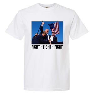 Fight Fight Fight Donald Trump Rally You Missed Proud American Usa Election Garment-Dyed Heavyweight T-Shirt