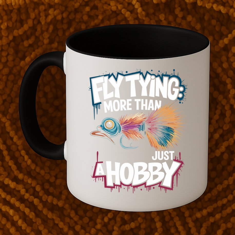 Fly Fish Fisher Quote For Fly Casting And Fly Tying Great Gift Mug