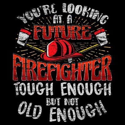 Future Firefighter Funny T-Shirt