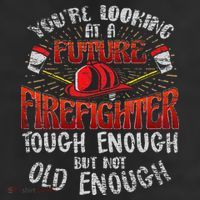 Future Firefighter Funny 11oz C Handle Ceramic Mug