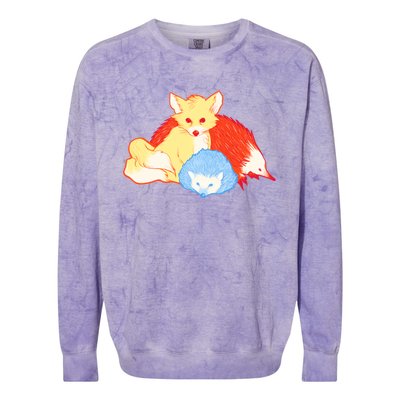 Fast Friends Colorblast Crewneck Sweatshirt